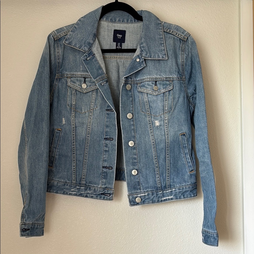 Gap Women's Blue Denim Jacket